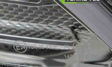 Діодні тюнінг фари передні (оптика) Mercedes W205 14-18 фото