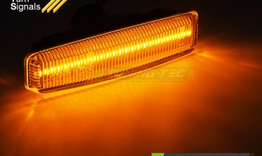 Темні LED повороти в передні крила BMW 5 E39 фото