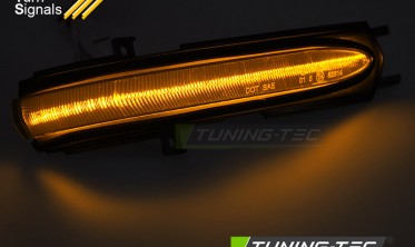 Диодные повороты в зеркала Honda Civic 04-06, Accord 02-08 тонированные фото
