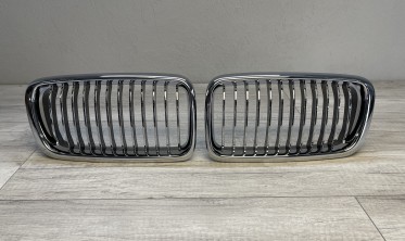 Решітки радіатора BMW E38 хромовані фото