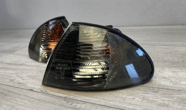 Тюнинговые повороты передние BMW E46 дорестайл седан, универсал фото