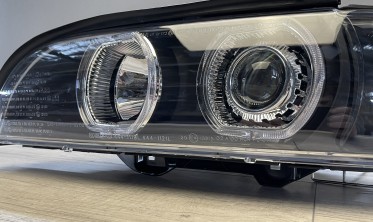 Фари передні тюнінгові BMW E39 з діодними кільцями (Н7/Н7) фото