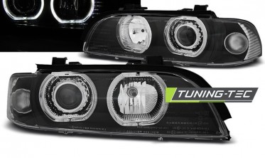 Фари передні тюнінгові BMW E39 з діодними кільцями (Н7/Н7) фото