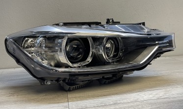 Фари передні тюнінгові BMW F30 / F31 з LED кільцями  фото