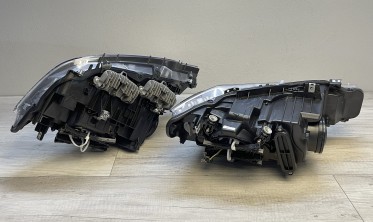 Фари передні тюнінгові BMW F30 / F31 з LED кільцями  фото