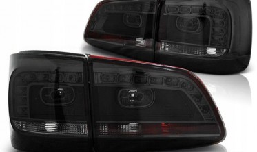 Тоновані led стопи (ліхтарі задні) VOLKSWAGEN TOURAN II 2010-2015 фото