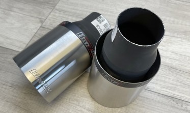 Насадка глушителя Buzzer ZZ105XS круглая матовая 100 мм фото