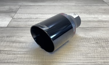 Насадка глушителя Buzzer ZZ105XB круглая чорная 100 мм фото