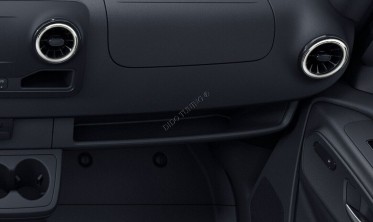 Хромовані кільця на вентиляційні отвори Mercedes W907 W910 фото