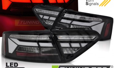 Ліхтарі світлодіодні задні Audi A5 2011-2016 чорні фото