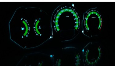 Плазмові накладки в щиток приладів Subaru Forester 2002-2008 вар. 2 фото