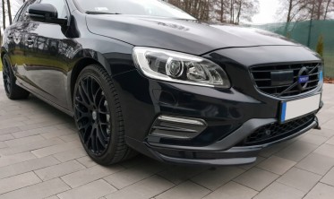 Накладки (уголки) переднего бампера Volvo S60R / V60R фото