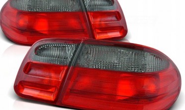Фонари задние Mercedes W210 седан red smoke фото