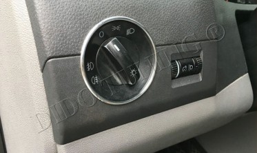 Хром кольцо ручки света VW T5 / Passat B5, B6, B7, CC / Touareg / Caddy / Polo / Touran фото