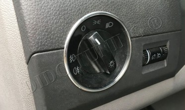 Хром кольцо ручки света VW T5 / Passat B5, B6, B7, CC / Touareg / Caddy / Polo / Touran фото