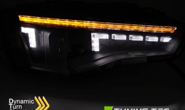 Фары передние диодные для Audi A5 рестайл с линзами lull led фото