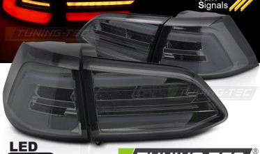 Тюнинговые фонари задние full led VW Golf 7 kombi 2017-2019 тонированные фото