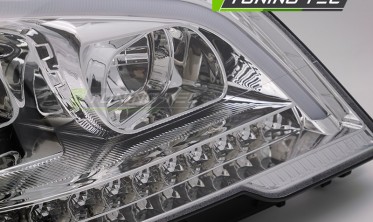 Передні тюнінг фари з діодами для Mercedes M W164 ML 09-11 фото