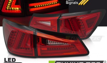 Діодні ліхтарі задні (стопи) LEXUS IS 2 червоно-білі фото