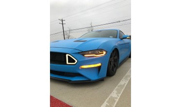 Світлодіодні повороти + дхо Ford Mustang 18-21 USA фото