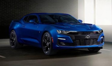 Светодиодные передние фары Chevrolet Camaro 19-23 фото