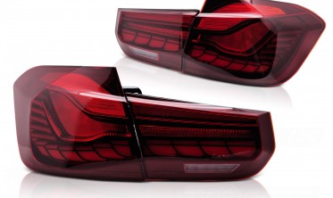 Задние фонари OLED (стопы тюнинг) BMW 3 sedan F30 2011-2018 фото