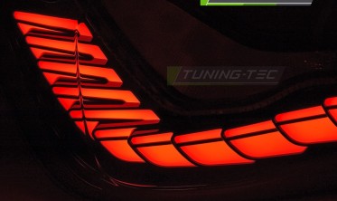 Задние тюнинговые фонари OLED BMW 3 F30 тонированные фото
