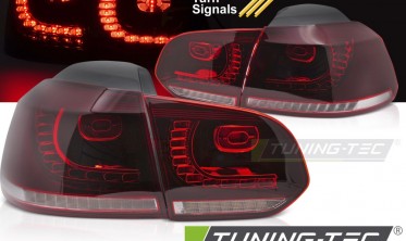 Led фонари задние VW Golf 6 с динамическими поворотами фото