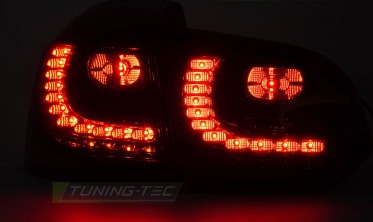 Led фонари задние VW Golf 6 с динамическими поворотами фото