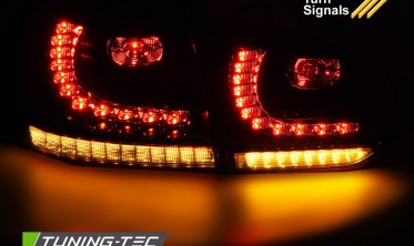 Led фонари задние VW Golf 6 с динамическими поворотами фото