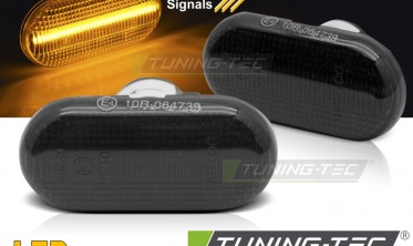 Тонированные LED повторители поворотов Renault Clio 2, Twingo 2, Scenic, Kangoo фото