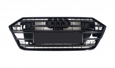 Тюнінгова решітка радіатора стиль S для Audi A7 C8 під радари фото