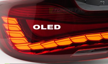 Задние тюнинговые фонари BMW F22 F23, M2 F87 красные фото