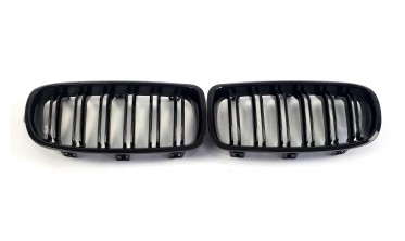 Радиаторные решетки (ноздри) BMW 3 Series F30 / F31 / F35 M-Look фото
