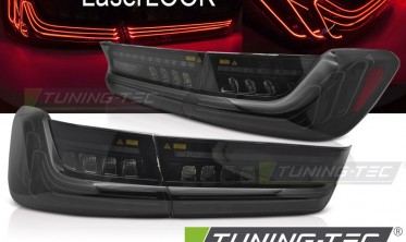 Фонари задние тюнинговые BMW G20 Laser look тонированные фото