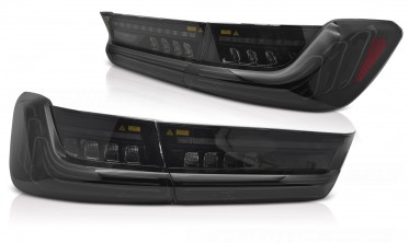 Ліхтарі задні тюнінгові BMW G20 Laser look тоновані фото