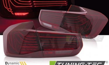 Фонари задние тюнинговые Laser look BMW 3 F30 красные фото