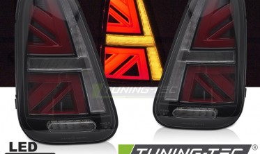 Диодные задние фонари Mini Cooper R50, R52, R53 темные фото
