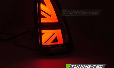 Диодные задние фонари Mini Cooper R50, R52, R53 темные фото