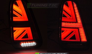 Диодные задние фонари Mini Cooper R50, R52, R53 темные фото