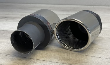 Насадка глушника Buzzer ZZ102X кругла 100 мм фото