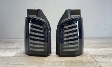 Темні led ліхтарі задні VW T5 04.03-09 / 10-15 Transporter  фото