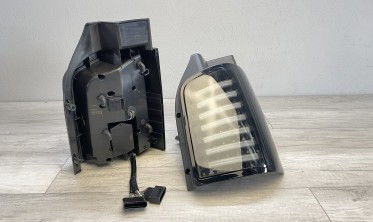 Темні led ліхтарі задні VW T5 04.03-09 / 10-15 Transporter  фото