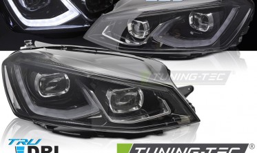 Передние фары full led для VW Golf 7 тюнинг оптика фото