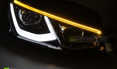 Передние фары full led для VW Golf 7 тюнинг оптика фото