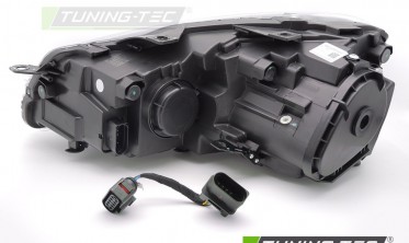 Передние фары full led для VW Golf 6 черная тюнинг оптика фото