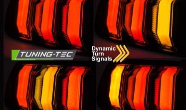 Задні ліхтарі (лед оптика) Ford Mustang 2014-2022 тюнінгові стопи фото