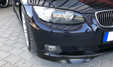 Накладки клыки переднего бампера BMW E92 / E93 дорестайл стандарт фото