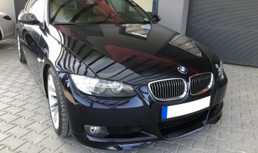 Накладки клыки переднего бампера BMW E92 / E93 дорестайл стандарт фото