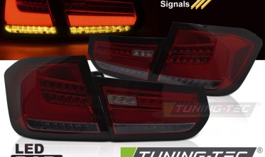 Задние led фонари BMW 3 sedan F30 2011-2015 red smoke фото